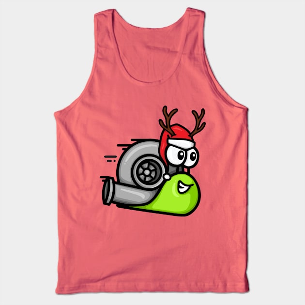 Turbo Snail - Dasher (winter) Tank Top by hoddynoddy